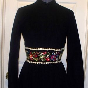 VINTAGE  Lori Till for I Magnum 1970’s maxi dress